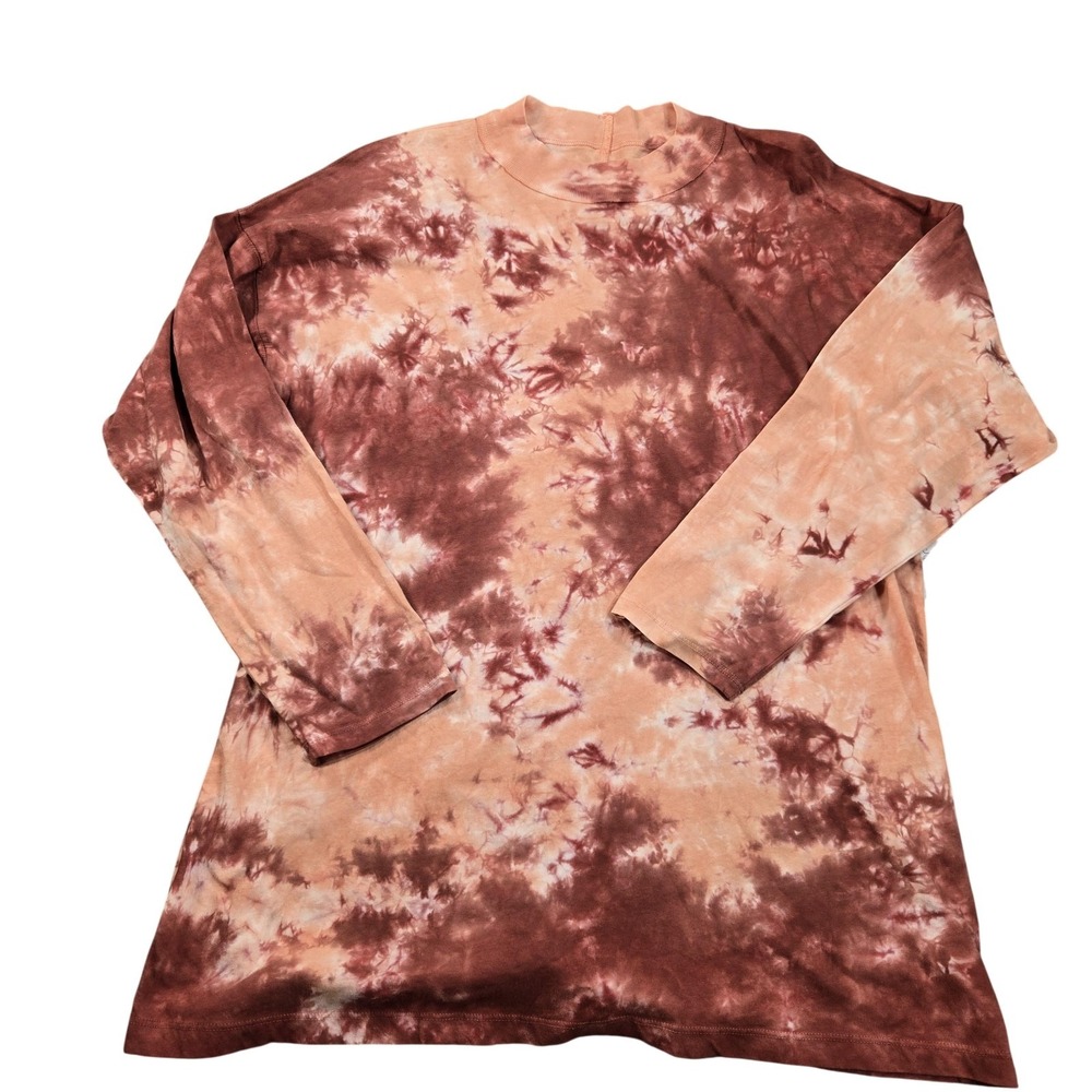 Free People We The Free Shirt Womens Small Multicolor Tie Dye Tunic Top